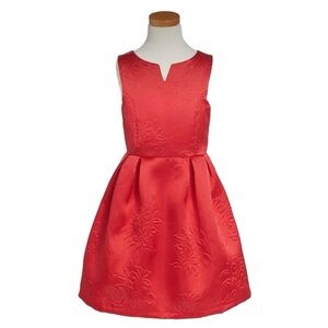 Pippa & Julie Embossed Shantung Dress